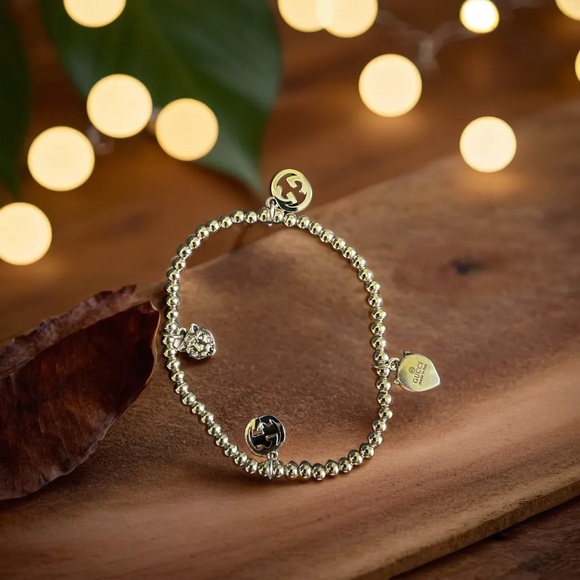 Glam Reborn: Upcycled GG Luxe Bracelet - Picture 1 of 6